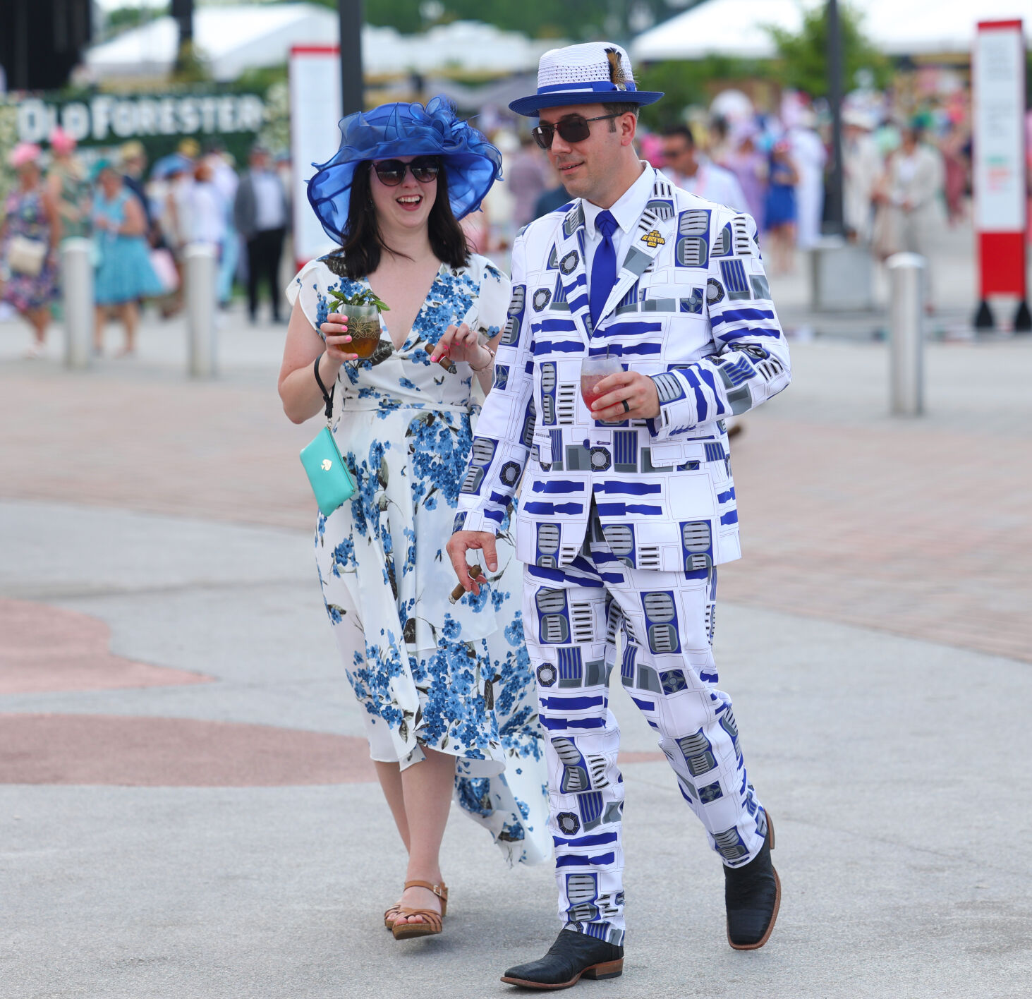 Matching suits for couple at Churchill Downs.JPG
